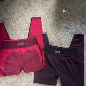 Set of 2! PINK by VS Leggings